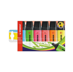 STABILO BOSS Original Highlighters Assorted Pk 6