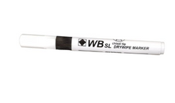 Drywipe Chisel Tip Marker Black Pk 10