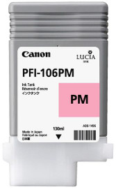 Canon PFI-106PM 6626B001AA Genuine Photo Magenta, Magenta Ink Cartridge