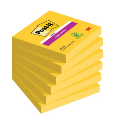 Post-it Super Sticky Notes 76x76mm Yellow