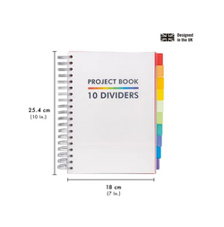 Pukka Pads Pukka Project Book B5 10 Dividers