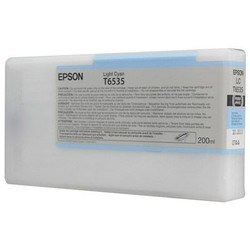 Epson C13T653500 T6535 Genuine Light Cyan, Cyan Ink Cartridge