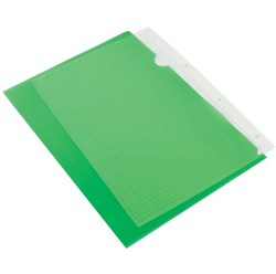 Cut Flush Folder A4 Green