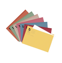 Square Cut Folder Foolscap 180gsm Assorted Colours