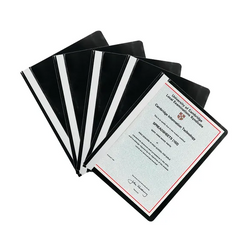 A4 Project Folder Report File Black