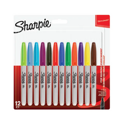 Sharpie Permanent Marker Fine Assorted Colours