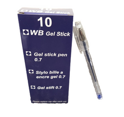 Gel Stick Ballpoint Pen Medium Point Blue