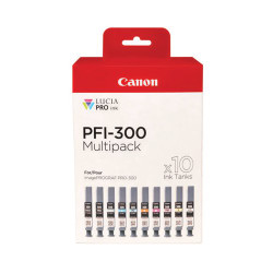 Canon PFI-300 4192C008 Multipack Genuine Ink Cartridges