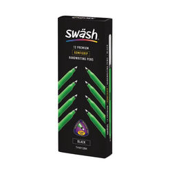 Swash KOMFIGRIP Handwriting Pen Black
