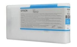Epson C13T653200 T6532 Genuine Cyan Ink Cartridge