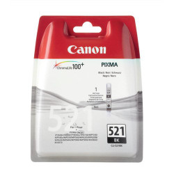 Canon Black Ink Cartridge CLI-521BK 2933B001AA
