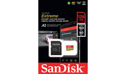 SanDisk Extreme 128GB MicroSDXC UHS-I Class 10 Memory Card