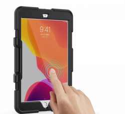 Techgear G-Shock 10.2 Inch Black Clear Rugged Tablet Case
