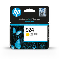 HP 924 Yellow Ink Cartridge - 4K0U5NE