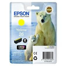Epson T2614 C13T26144012 Genuine Yellow Ink Cartridge