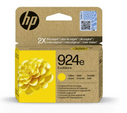 HP 924e Yellow High Capacity Ink Cartridge - 4K0U9NE