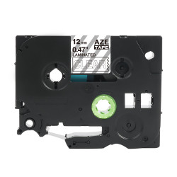 IJT Compatible Brother TZE-135 White on clear DirectLabels