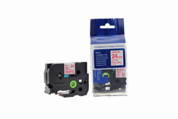 IJT Compatible Brother TZE-252 Red on White DirectLabels