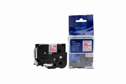 IJT Compatible Brother TZE-262 Red on White DirectLabels
