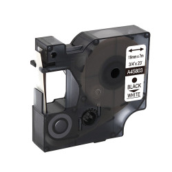 IJT Compatible Dymo 45803 Black on White Label Tape Cassette