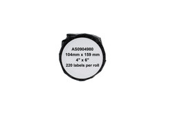 IJT Compatible Dymo 90498 Black on White Shipping Labels (220)