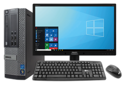Dell Optiplex 7020 SFF PC Bundle Deal - Dell Optiplex 7020 SFF PC  +  Philips Brilliance 220B4L 22" HD Monitor + USB Keyboard & Mouse