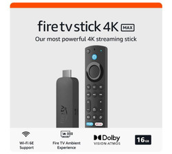 Amazon Fire TV 4K Max Stick with Alexa Voice Remote