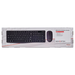 Somertek Wireless Keyboard & Mouse Combo Set