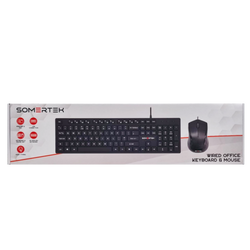 Somertek SC735 USB Wired Keyboard & Mouse