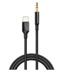 Mobitel 2 Metre 3.5mm Aux to Lightning Nylon Braided Cable