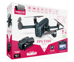 RED5 FX90 1080p FHD FPV Wi-Fi Secure PSTI Foldable Remote Control Quadcopter Drone