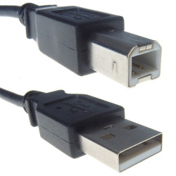 ComputerGear 2M USB 2 Connection Cable A Male to B Male