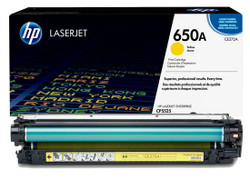 HP 650A CE272A Genuine Yellow Toner Cartridge