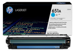 HP 651A CE341A Genuine Cyan Toner Cartridge
