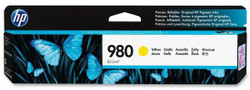 HP D8J09A/980 Genuine Yellow Ink Cartridge