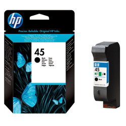 HP No 45 51645A Genuine Black Ink Cartridge