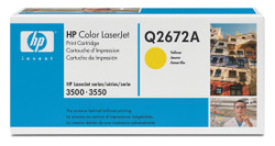 HP Q2672A Genuine Yellow Toner Cartridge
