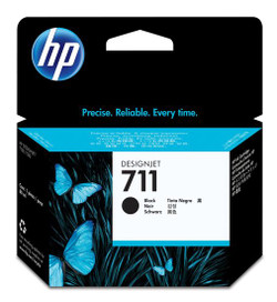 HP HP 711 CZ133A Genuine Black Ink Cartridge