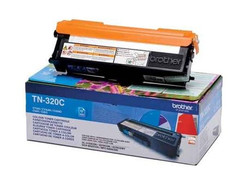 Brother TN320C Genuine Cyan Toner Cartridge