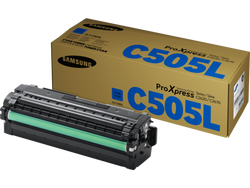 Samsung SU035A CLT-C505L Genuine Cyan Toner Cartridge