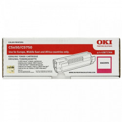 OKI 43872306 Genuine Magenta Toner Cartridge