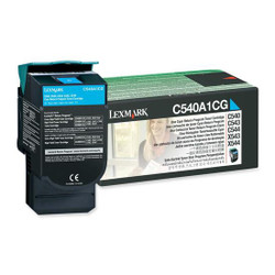 Lexmark C540A1CG Genuine Cyan Toner Cartridge