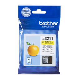 Brother LC3211Y Genuine Yellow Ink Cartridge