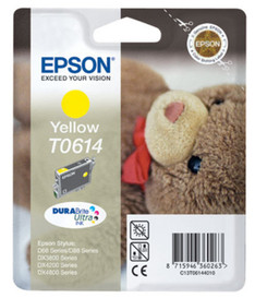 Epson T0614 T061440 Genuine Yellow Ink Cartridge