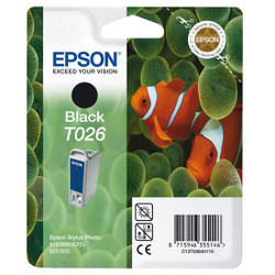 Epson T026401 C13T02640110 Genuine Black Ink Cartridge