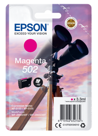Epson 502 C13T02V34010 Genuine Magenta Ink Cartridge
