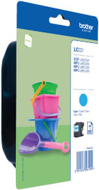 Brother Cyan Ink Cartridge LC221C