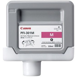 Canon PFI-301M 1488B001AA Genuine Magenta Ink Cartridge