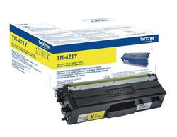 Brother TN421Y Genuine Yellow Toner Cartridge