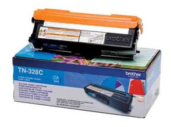 Brother TN328C Genuine Cyan Toner Cartridge